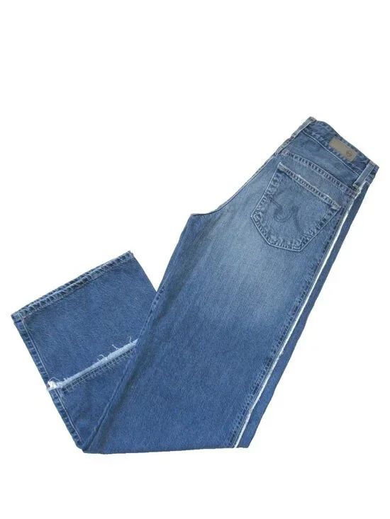 NWT Adriano Goldschmied AG Adria in Socialite Low-rise Paneled Wide Leg Jeans 27 - Picture 12 of 16